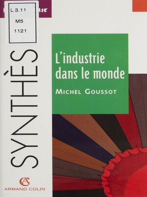 cover image of L'Industrie dans le monde